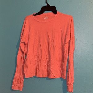 Hollister light cream pink long sleeve